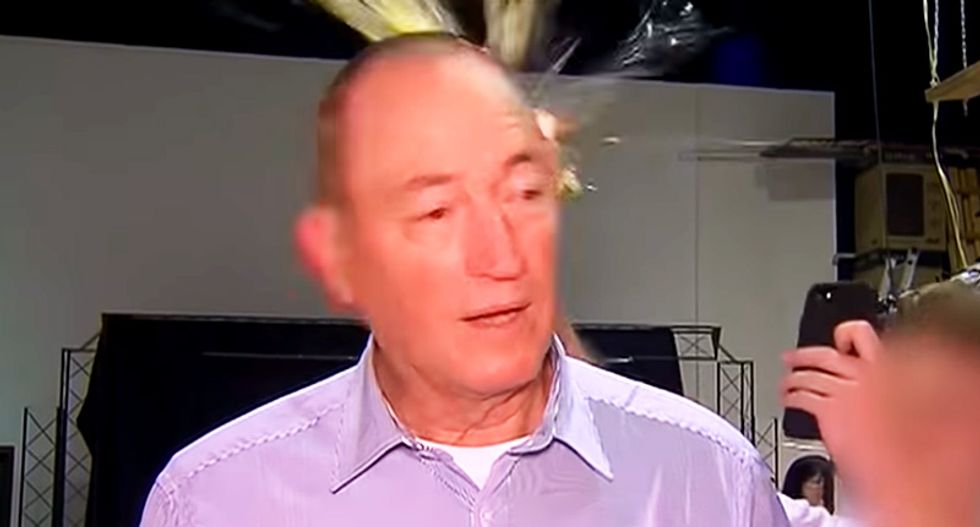 WATCH: Far-right senator gets egged after blaming New Zealand mosque massacre on Muslims