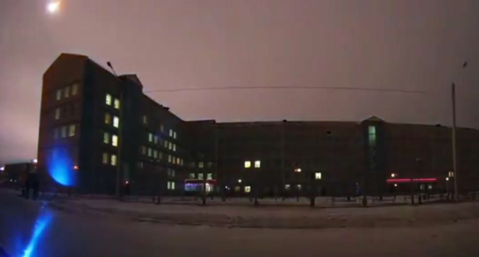 WATCH: Giant meteor explodes over Siberia turning night into day