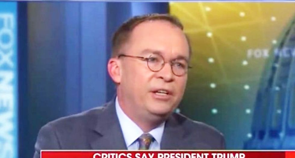 CNN reporter unloads on Mick Mulvaney for trying to laugh off questions about Trump supporting white supremacy