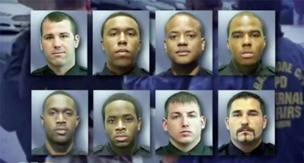 REVEALED: Rogue officers inside Baltimore police used illegal GPS trackers and grappling hook to rob citizens