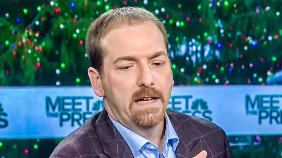 Oops: Chuck Todd slips, admits he can't do tough interviews because 'no one will come on' my show