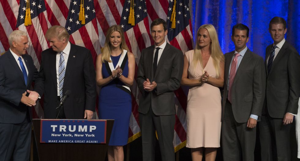 Like they were 'raised by wolves': MSNBC guest destroys 'unethical' Trump kids for treating charity like a personal piggybank