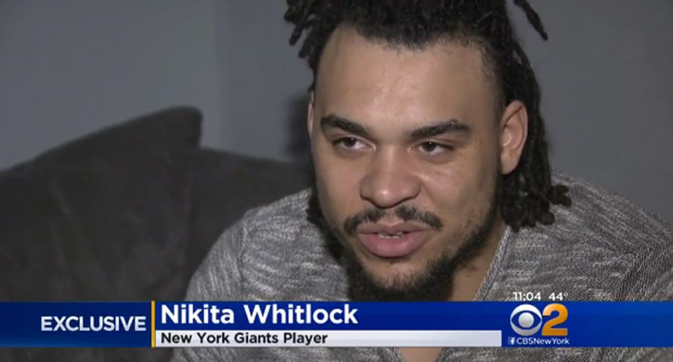 Vandals break into NFL player's home and scrawl 'Go back to Africa' and 'KKK' on walls
