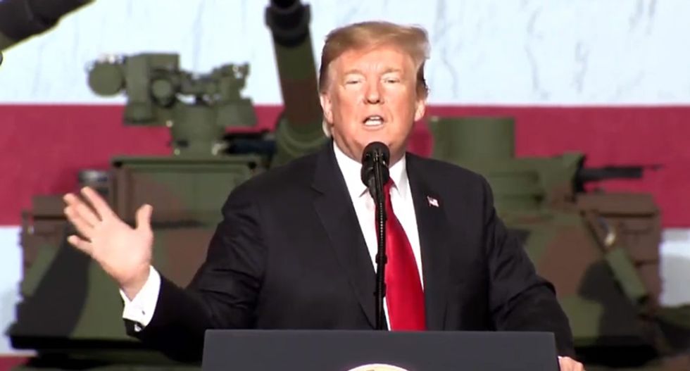 'Saudi Arabia pays cash': Trump admits 'unlike other presidents' he'll be renting out US troops for military action