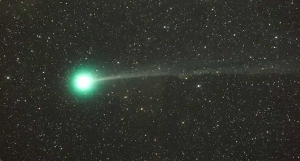Comet to zip across night sky on New Year's Eve