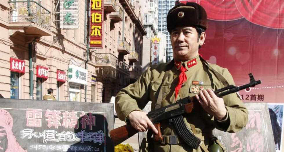 Chinese Communist hero Lei Feng not beloved by US cadets after all