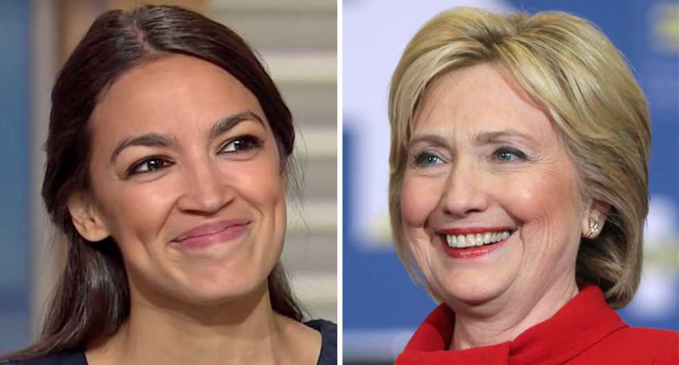 Rep AOC and former Secretary of State HRC bond online over GOP’s double standards
