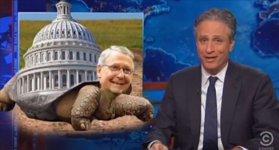 Jon Stewart's shaming campaign gets McConnell to promise passage of 9/11 responders bill