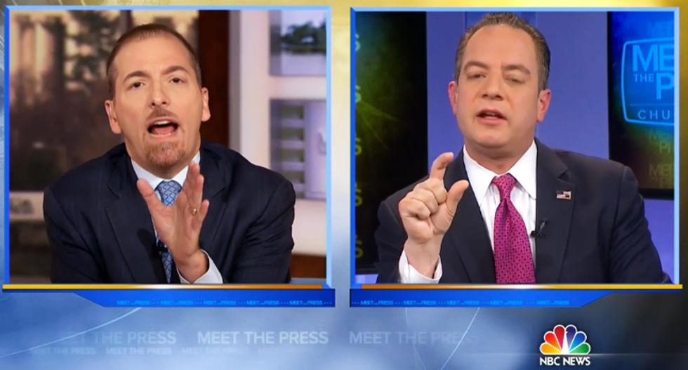 WATCH: Chuck Todd hammers Reince Priebus over refusal to admit Russians might have influenced election