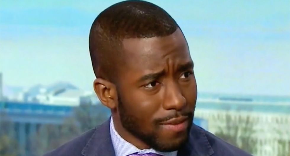 'Screw Donald Trump': Black conservative blisters 'hateful' president for continuing attacks on African-Americans