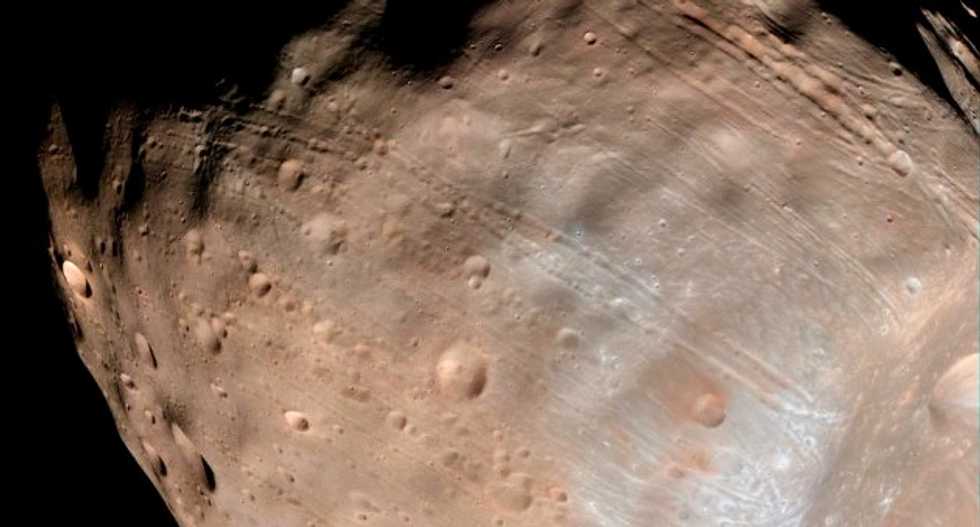New images of Martian moon Phobos obtained by ExoMars orbiter