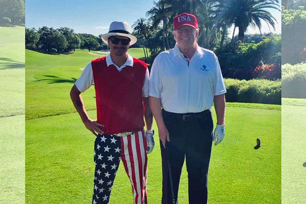 'Giant hypocrite' Kid Rock brutally mocked for wearing Budweiser hat to Fox News interview
