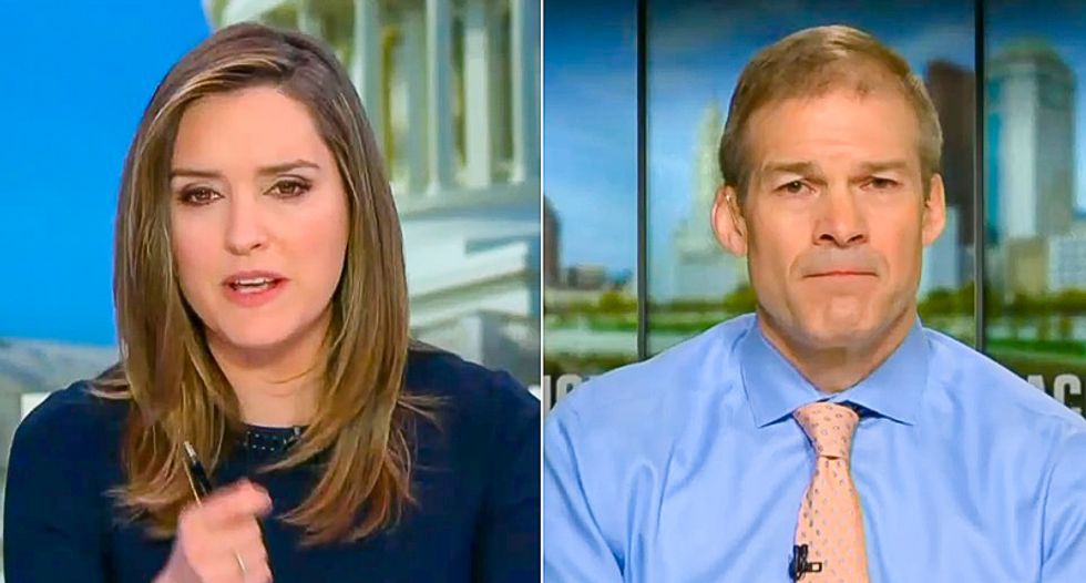 'You're diverting': CBS host nails Jim Jordan for side-stepping questions on Trump's moral character