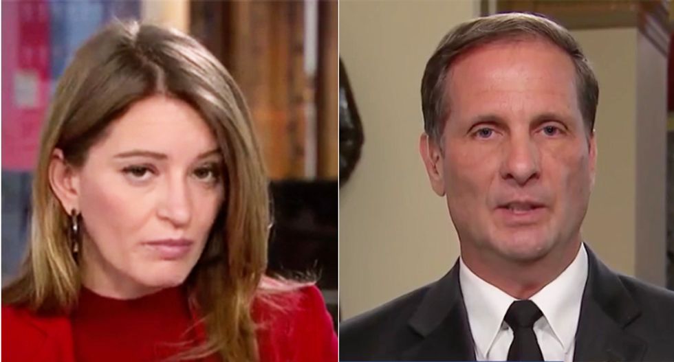 WATCH: Utah Republican manages to find a sexist reason to dismiss Katy Tur's questions about FBI purge