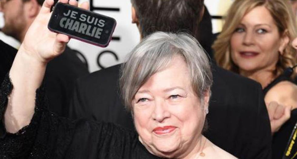 Stars at Golden Globes show support for France: 'Je suis Charlie'