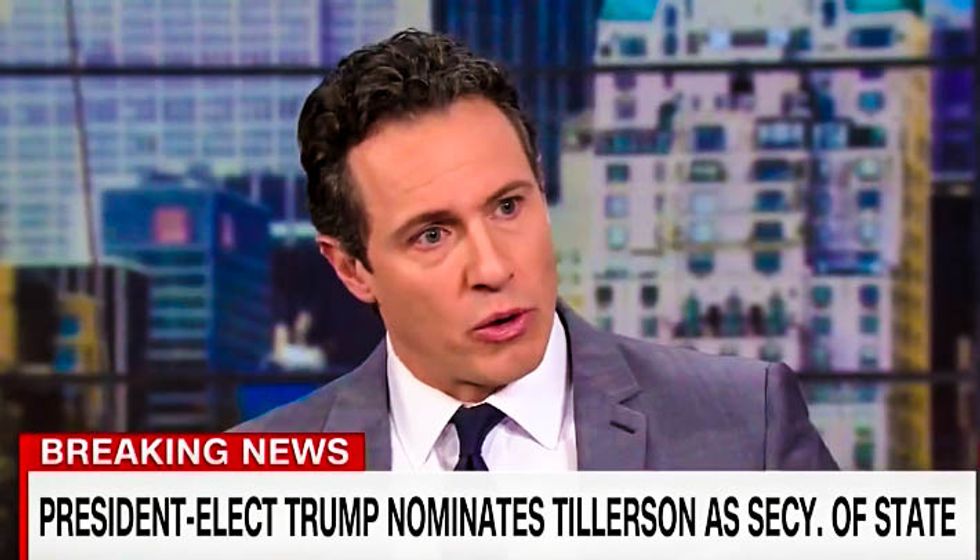 'Why are you defending Russia?': Exasperated Chris Cuomo grills Trump surrogate on election hacks