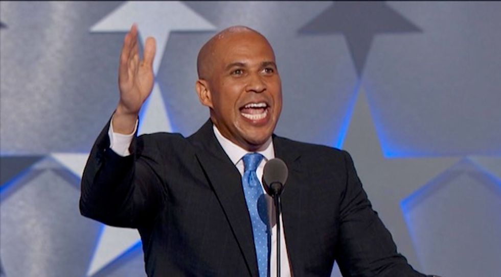 Watch Cory Booker's searing indictment of the racism in America today — and how he will fight it