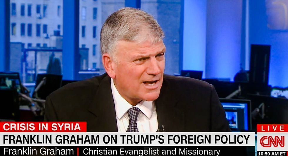 Franklin Graham: Pray for Trump to succeed because there's no 'pride' in computer programming