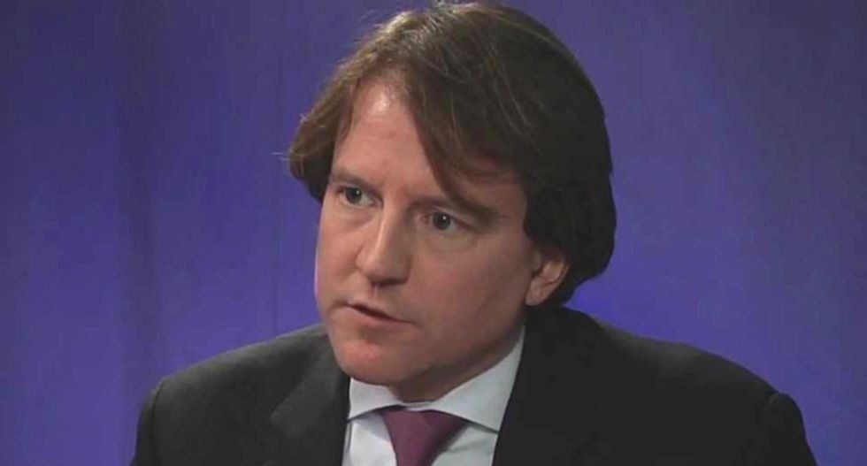 White House lawyer McGahn has never bothered to hang pictures in his West Wing office figuring he will be fired any day: report