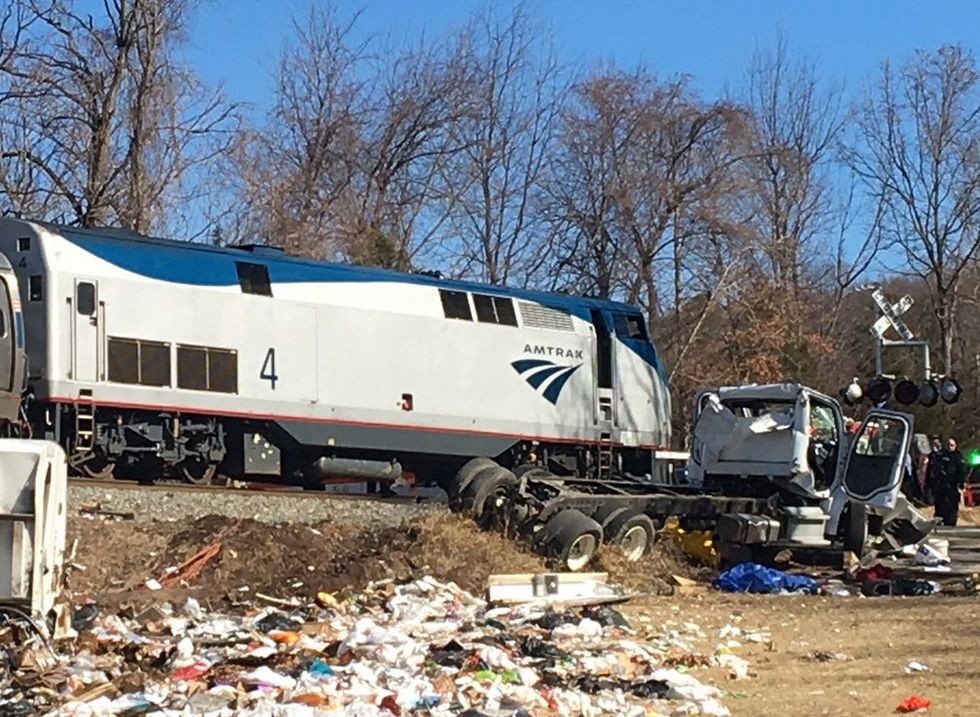 At least one dead after train carrying GOP lawmakers slams into garbage truck: reports