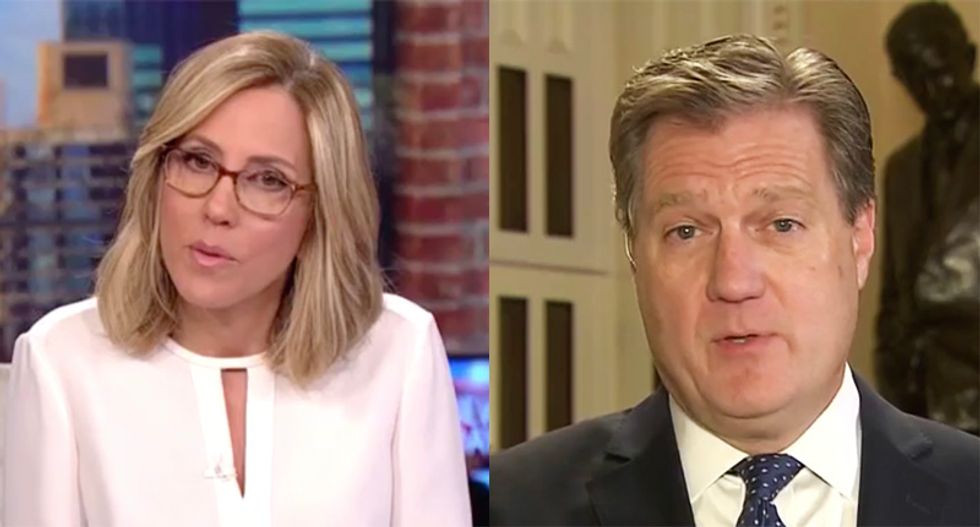GOP lawmaker faceplants as CNN's Camerota grills him over Trump aides lying about Russia contacts