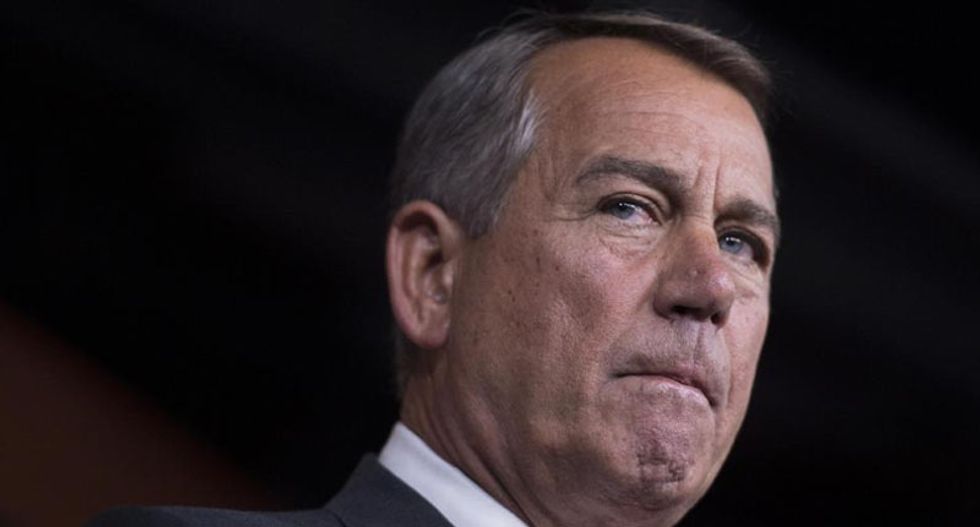 Republican congressman files motion to remove John Boehner as House Speaker