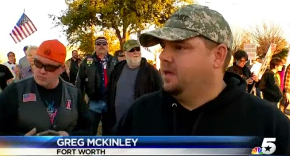 WATCH: Protesters surround conference put on by Texas Muslims: 'You are not Americans'