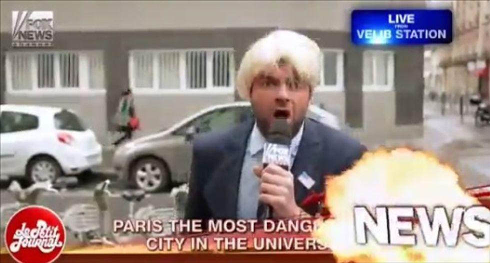 'Oh my God, a couscous!': French comedy show keeps hammering Fox for its Paris paranoia