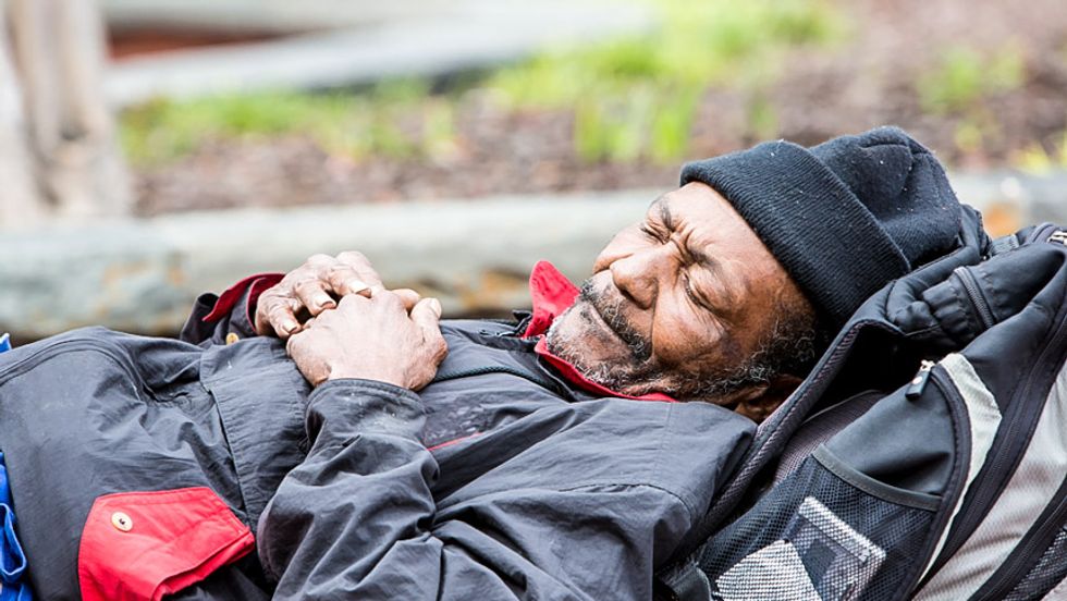 'Just like feeding a stray dog': Here's what the rich say about the homeless when they think no one's looking