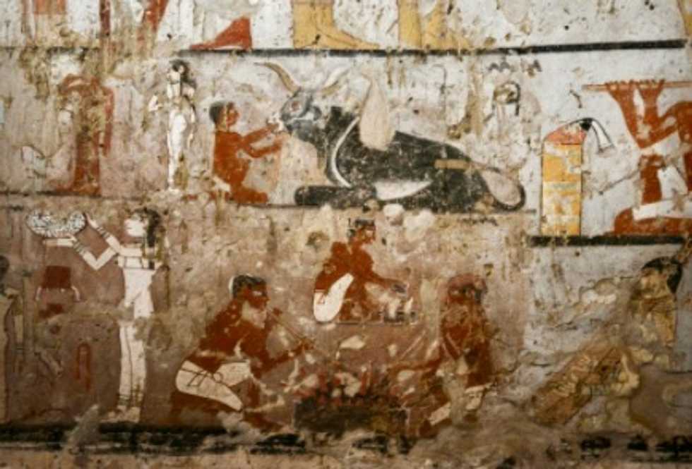 Egypt unveils tomb of ancient priestess