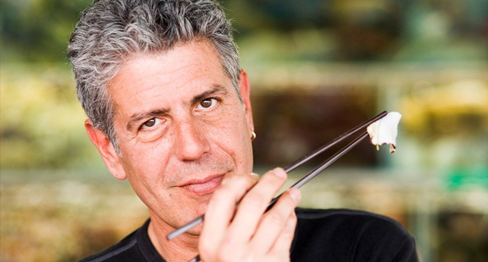 Anthony Bourdain talks about feeling ‘disarmed’ visiting gun-loving Trump backers in West Virginia