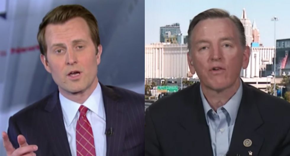 Fox News host shuts down GOP rep who wants to jail 'treasonous' DOJ officials named in Nunes memo