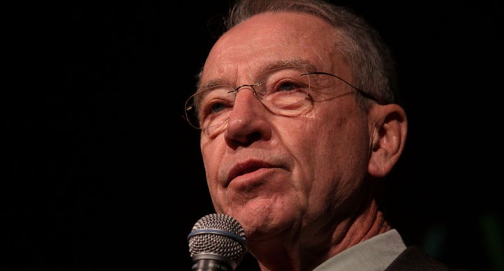 GOP Sen. Chuck Grassley rails against 'no history' History Channel