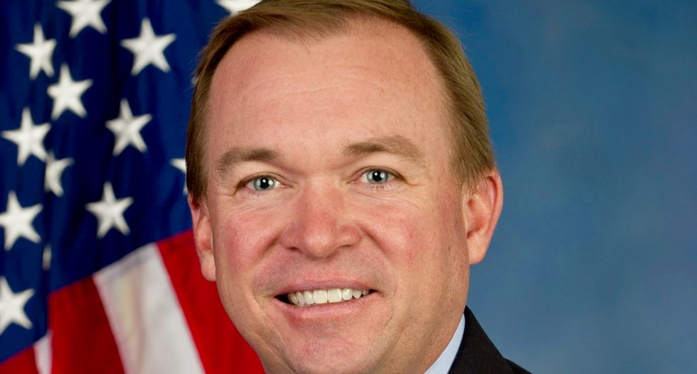 Trump says picks Mulvaney to be White House budget director