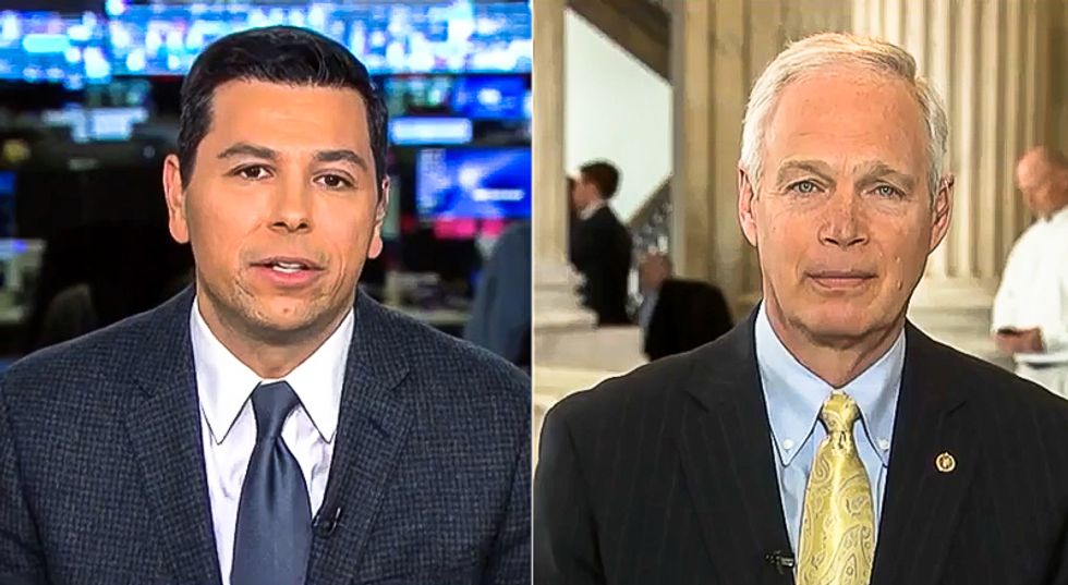 MSNBC confronts 'joke' Ron Johnson for 'political hit job' on Bidens instead of fighting coronavirus