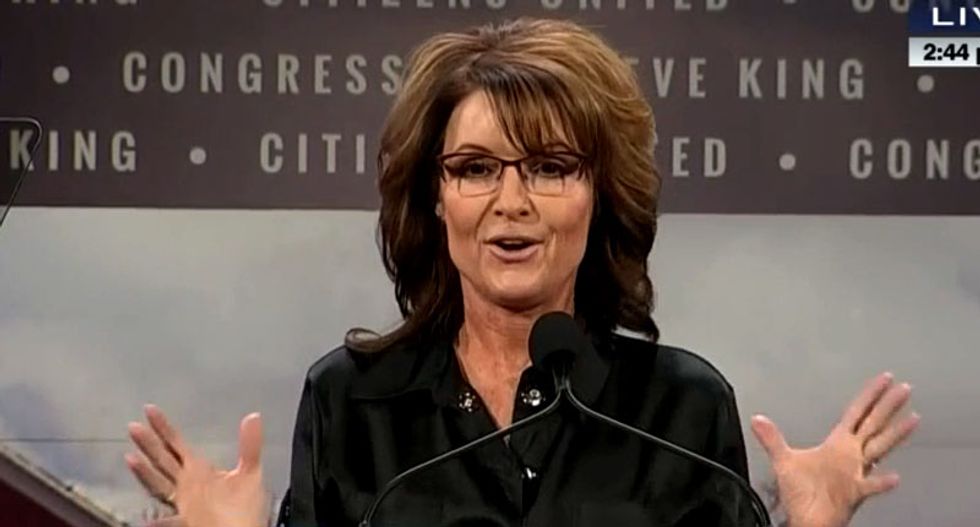 What does Sarah Palin's incoherent Iowa catastrophe say about the conservative movement?