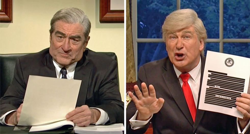 Watch SNL hilariously mock AG Barr and Trump for attempting to spin Mueller’s report