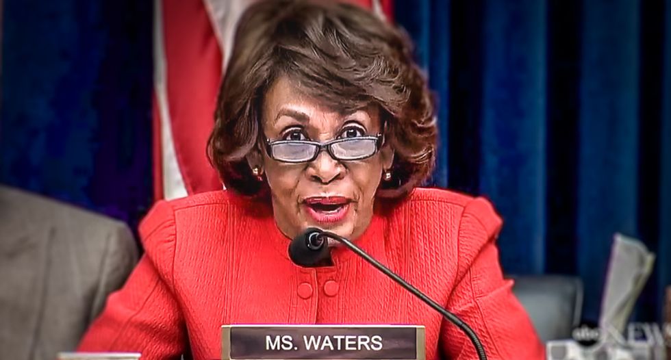 Watch Maxine Waters expertly silence GOP lawmaker’s defense of Trump
