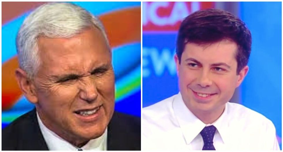 Pete Buttigieg just raised $7 million by calling out Mike Pence's 'breathtaking hypocrisy'