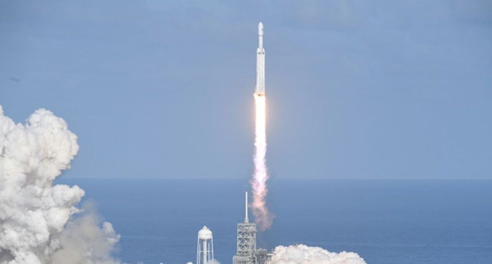 The environmental impact -- on Earth and in space -- from the SpaceX Falcon Heavy launch