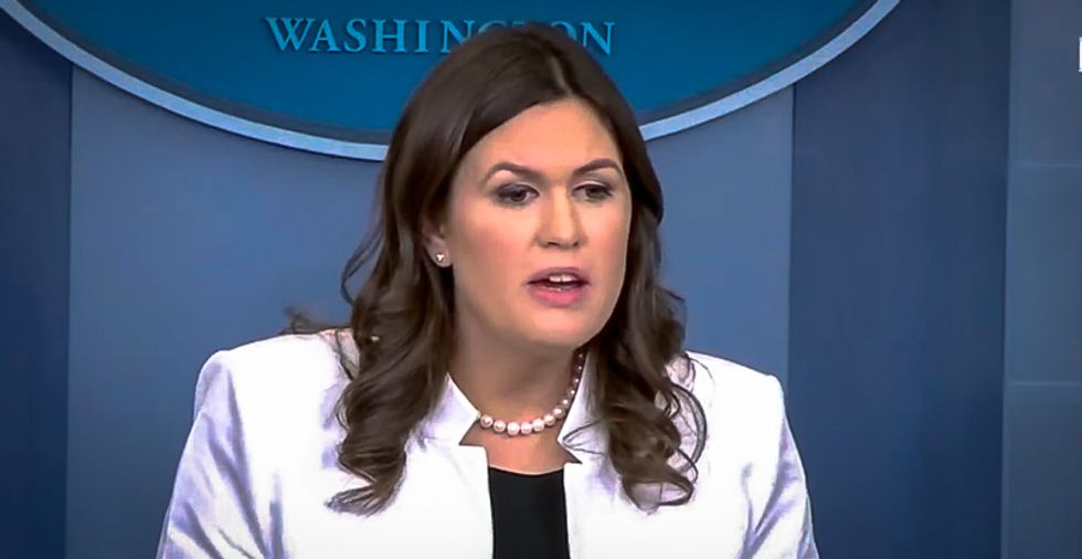Sanders insists 'we are not advocating for the shutdown' minutes after Trump says he would 'love a shutdown'