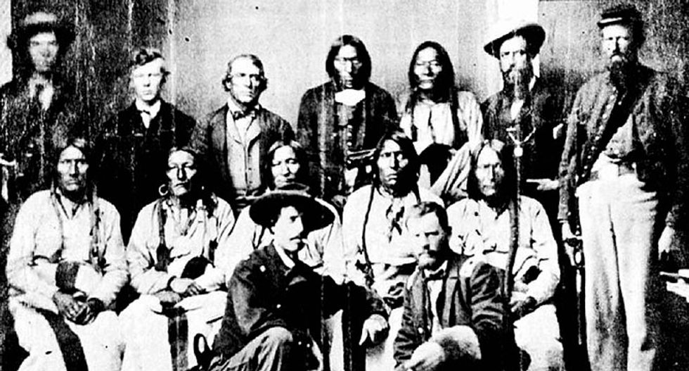 Remembering the US soldiers who refused orders to murder Native Americans at Sand Creek