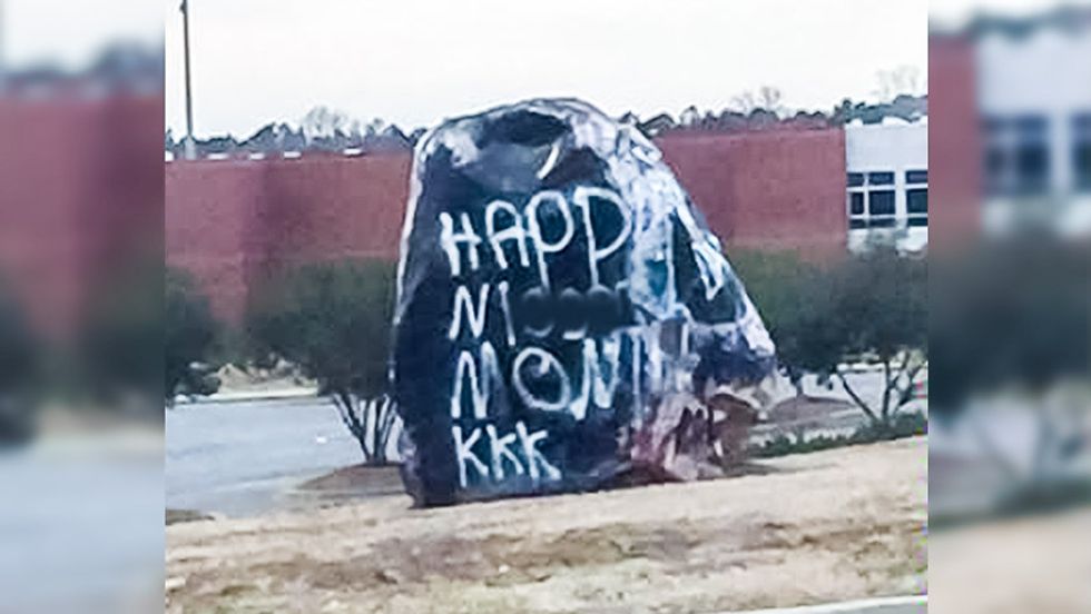 'Happy N***** Month': 'KKK' defaces South Carolina high school to mock first day of Black History Month