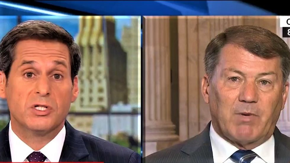 CNN's John Berman hammers GOP senator who tries to brush off Cohen's plea: 'This is a criminal violation!'
