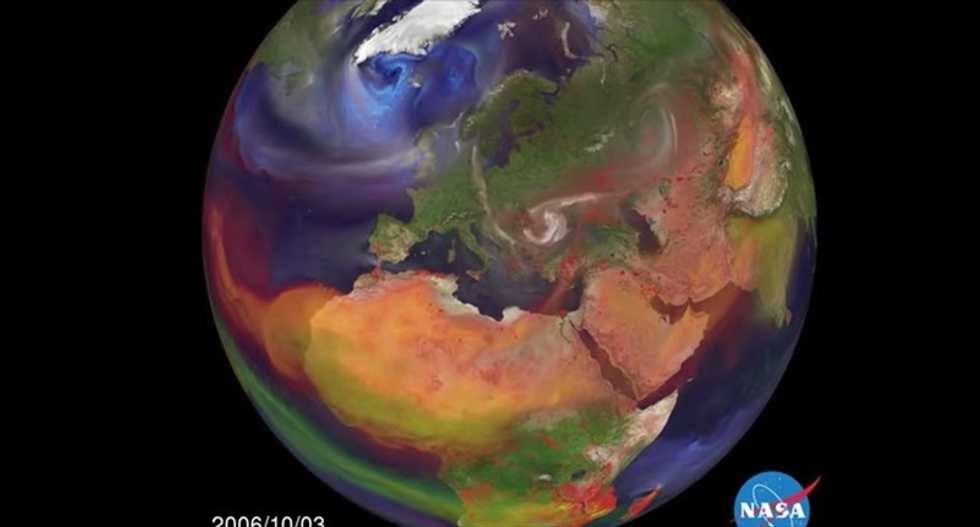 WATCH: Scary NASA video shows how China's smog fuels storms in North America
