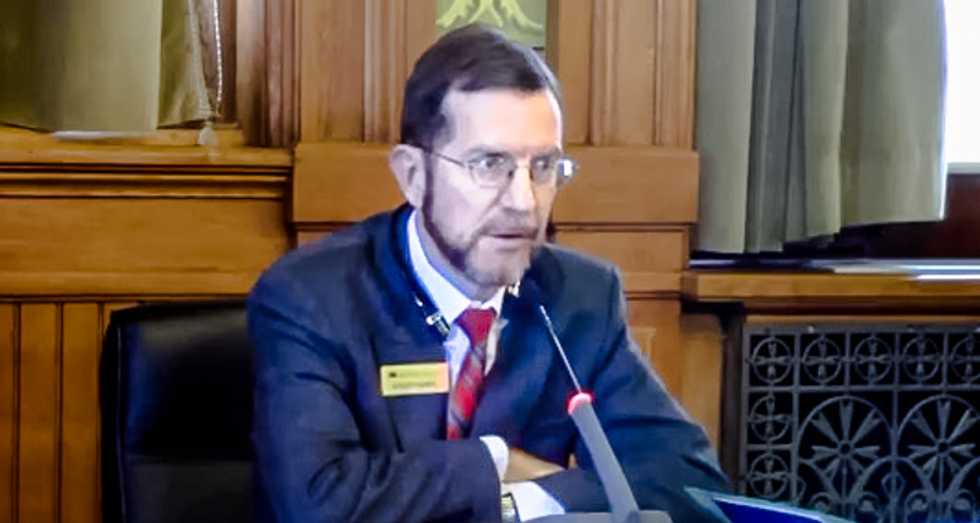 WATCH: Senators gasp in horror at evangelical leader when he asks if they 'wish they had been aborted'