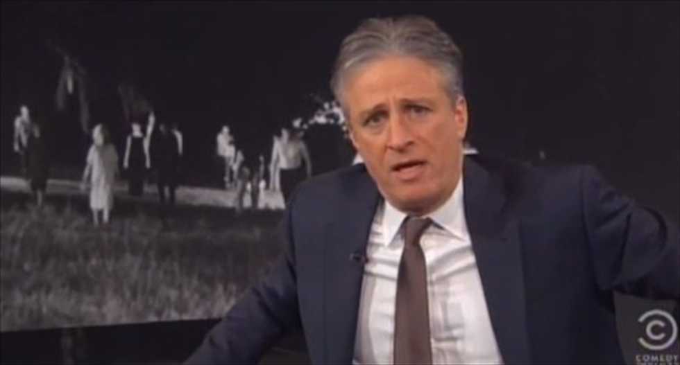 Jon Stewart blasts Republicans and rich anti-vaccine liberals: 'There's just a needlessly sick America'