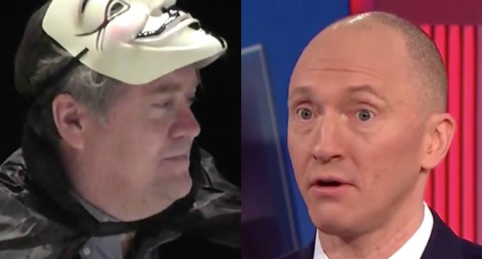 FBI likely has recordings of Bannon and Carter Page discussing the Trump-Russia dossier: report