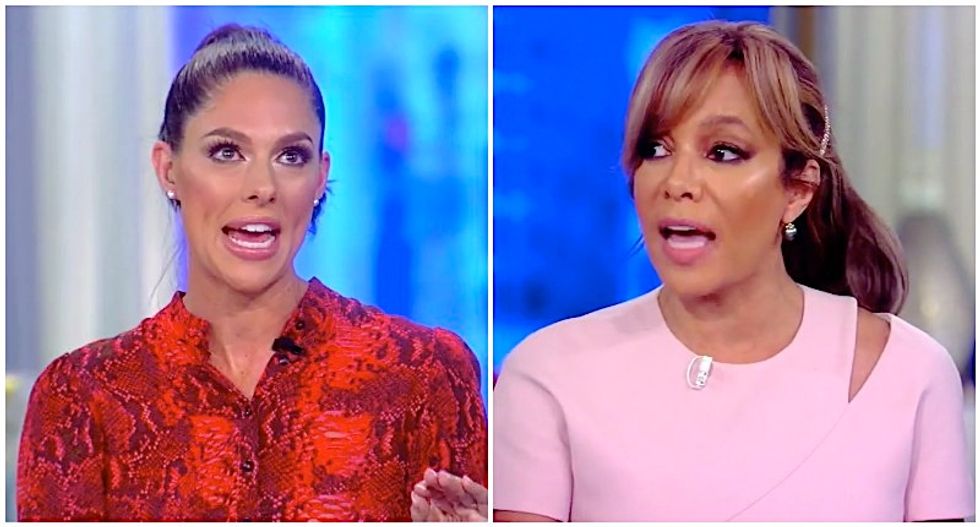 The View erupts over Trump's announcement of ISIS leader's death: 'He thanked Russia first!'