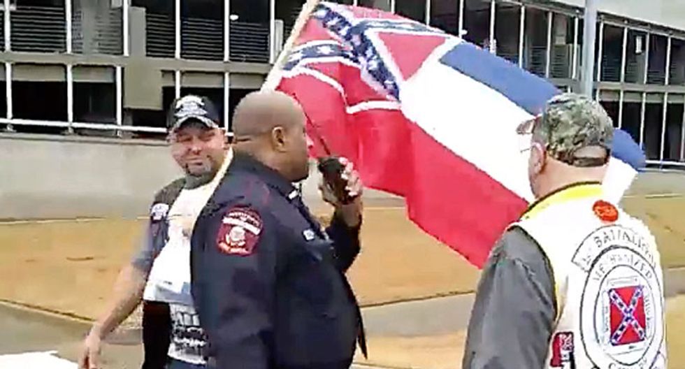 Reinstated: Black Mississippi cop back on the job after confronting racists at Civil Rights Museum